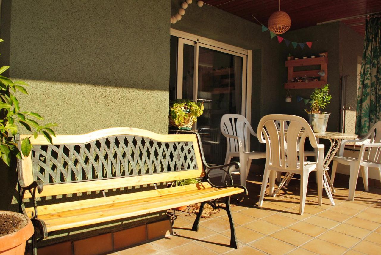 Habitacion Con Patio En Piso Compartido Capellades Bagian luar foto